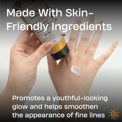 Sky and Sol Everything Cream | 100% Grass Fed Beef Tallow Moisturizer for Face and Body | Day & Night Skincare | Safe Natural Edible-Grade Ingredients | After-Sun Care | All Skin Types | 3 oz